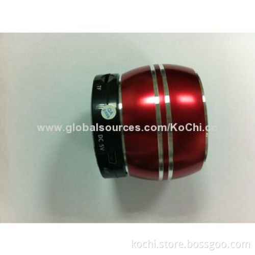 Small Bluetooth Speaker with Crystal Music Box/LED Clock/Desk/Table Light Functions, Acrylic CaseNew